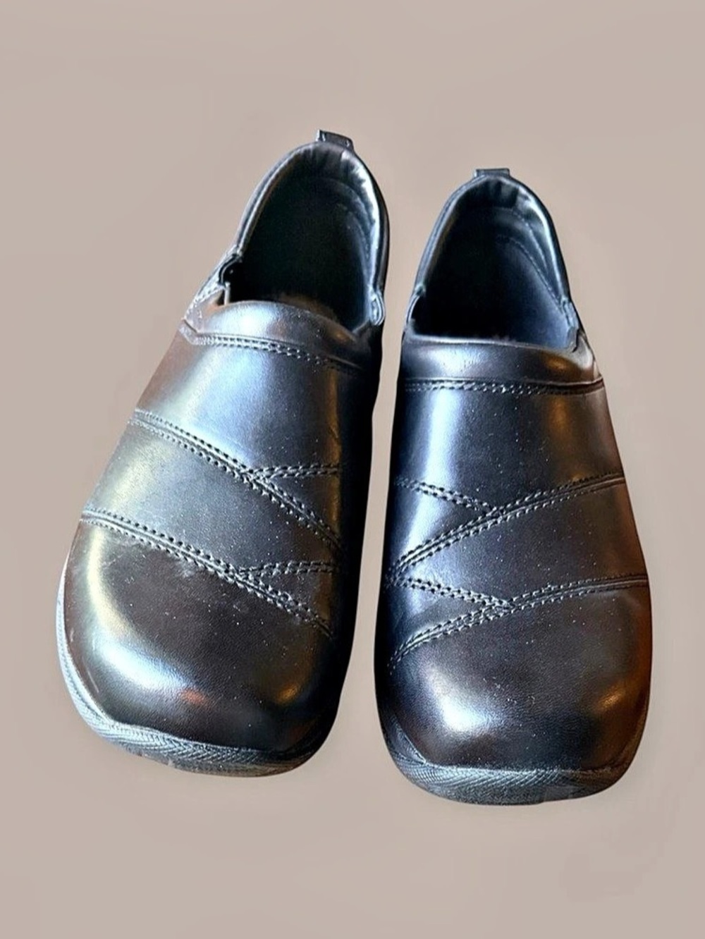 L.L. Bean Comfort Leather Slip-on Clogs